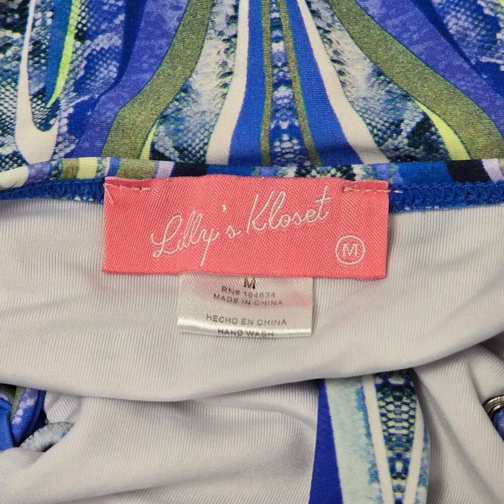 Lilly's Kloset Swimsuit Medium A-B cup Multi-color